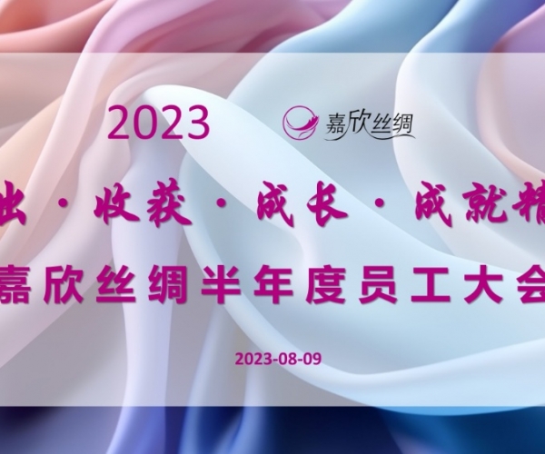 九游老哥必备的交流社区丝绸召开2023半年度员工大会